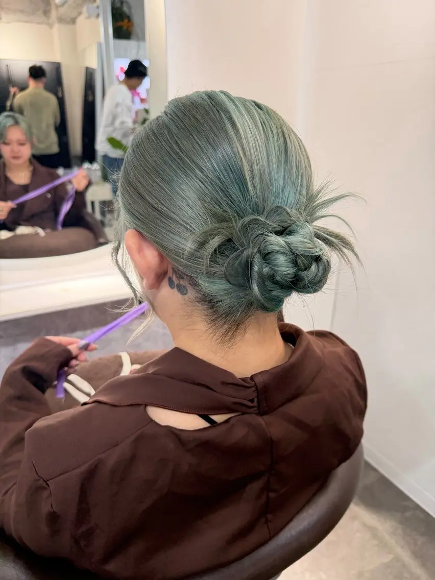結婚式・お呼ばれ・同窓会ヘアアレンジ💐💍遅刻厳禁‼️の写真
