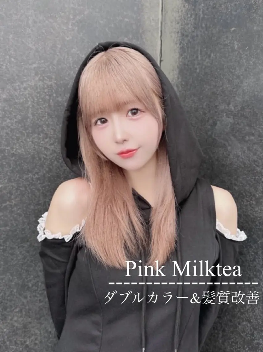 セミロング カラー シールエクステ ベージュカラー 黒髪 ブリーチ ブロンド カット ヘアカラー ハイトーン特化💍 NØRN💍韓国のヘアスタイル