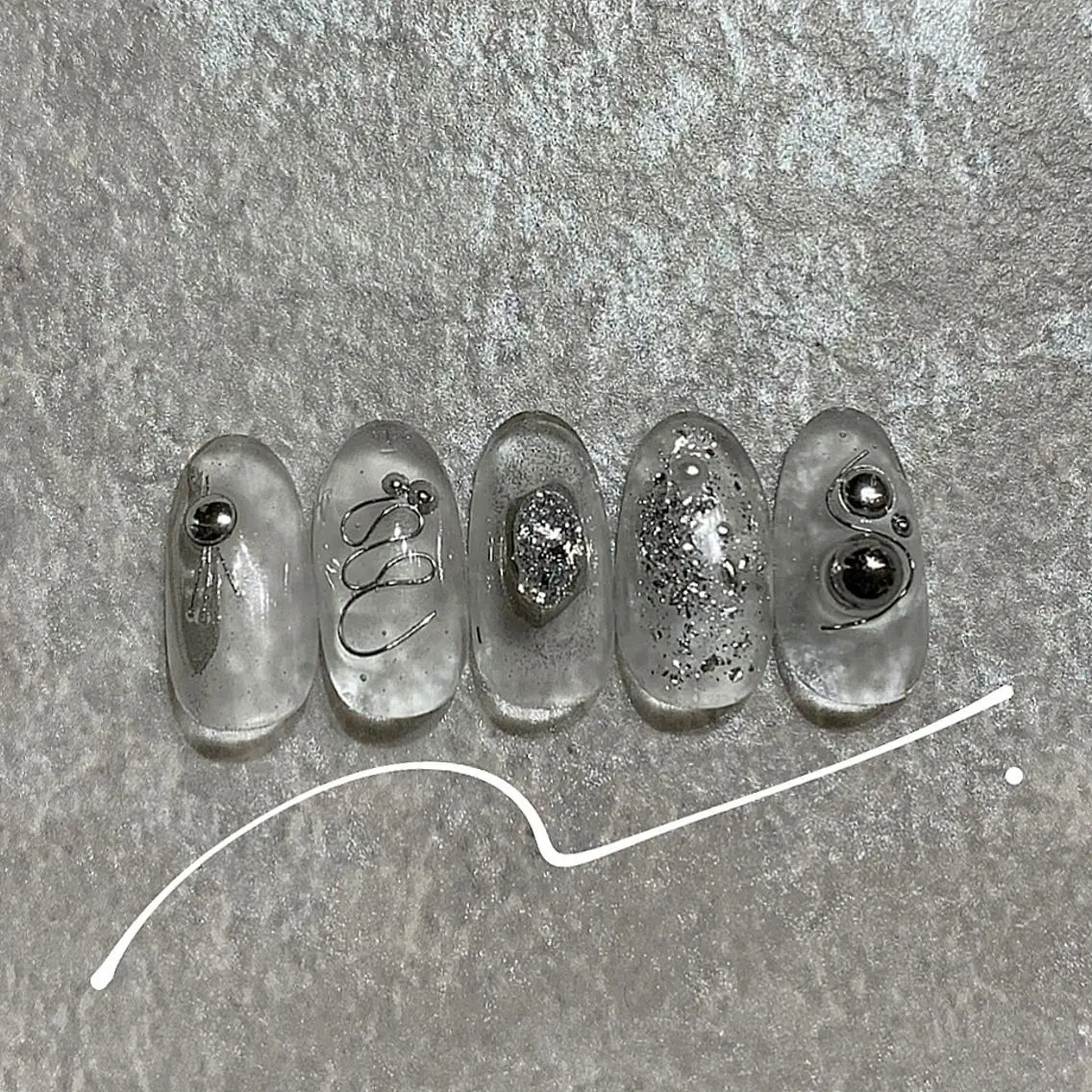 ネイル ハンドネイル ハンドケア lylynail YUUKAのネイルデザイン