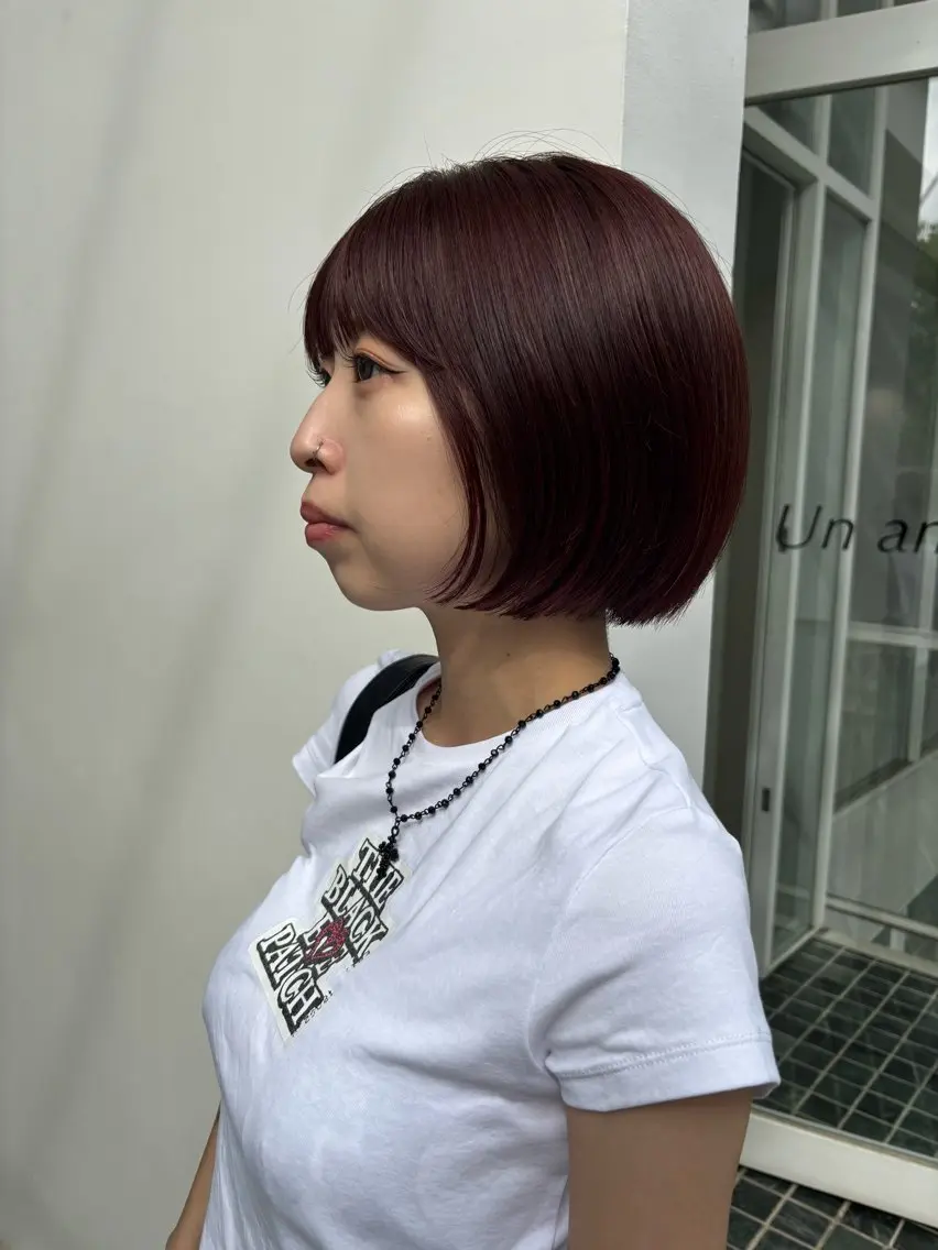 ショート カット 渡邊 百咲のヘアスタイル