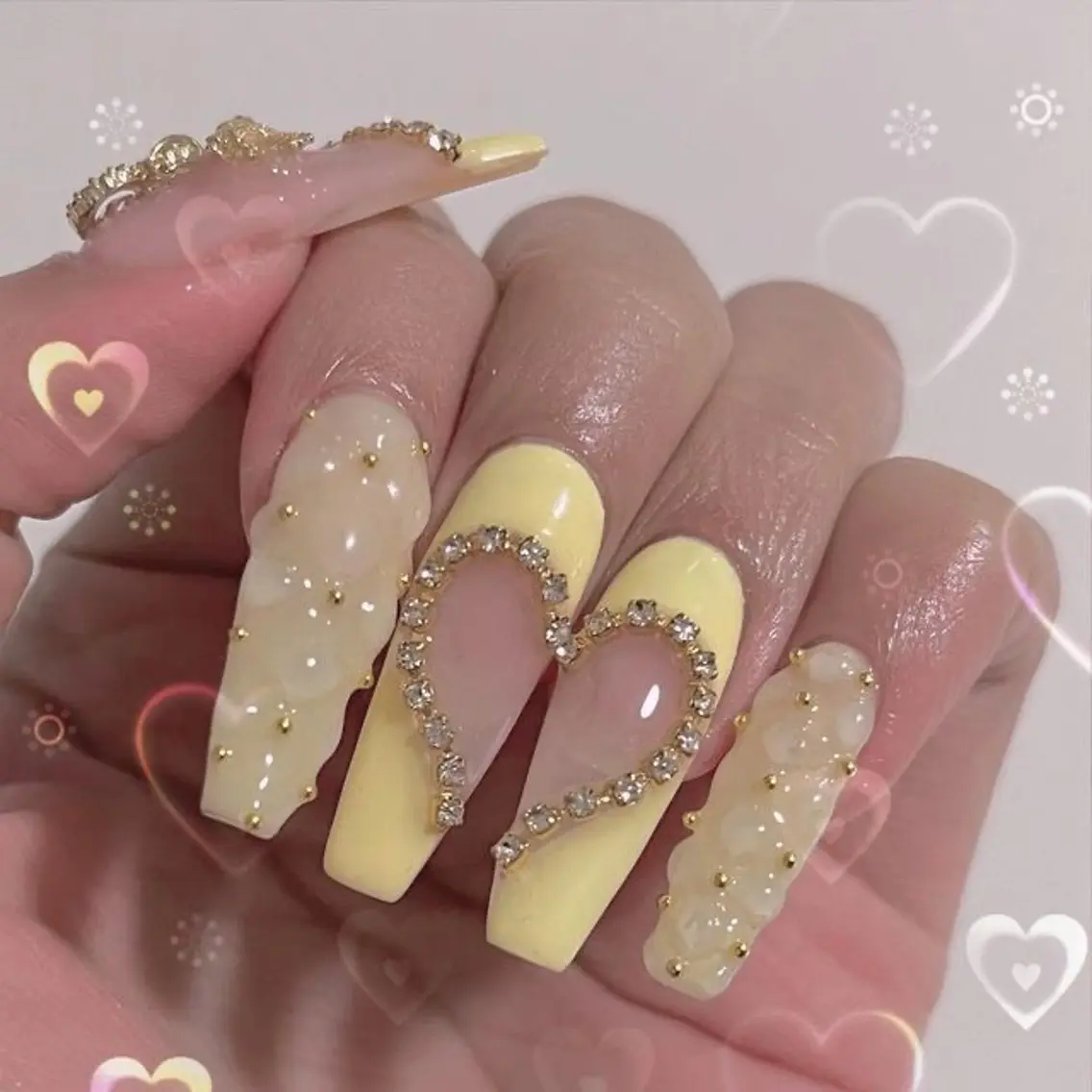 ネイル 長さ出し フレンチネイル グラデーション 韓国ネイル ロングネイル ハンドネイル Josie nail salonのネイルデザイン