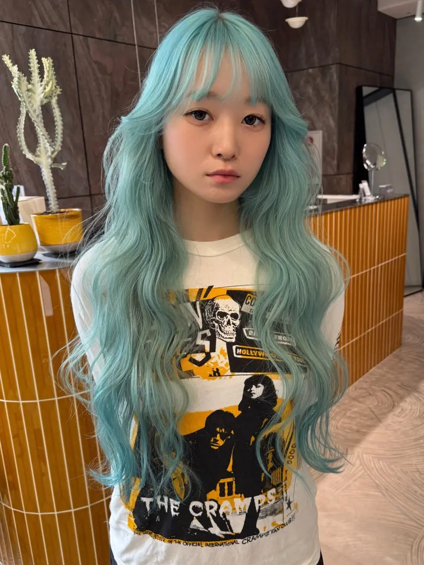 ロング カラー ヘアカラー トリートメント 🧡色落ちまで2度 楽しめる🧡ヨシキのヘアスタイル