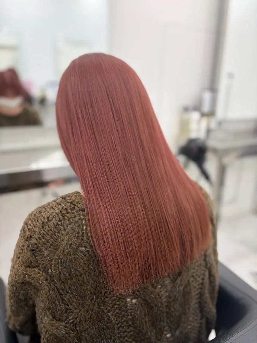 ロング ヘアカラー トリートメント ヘアセット 艶髪ハイトーンカラー 渋谷🎀ririkaのヘアスタイル