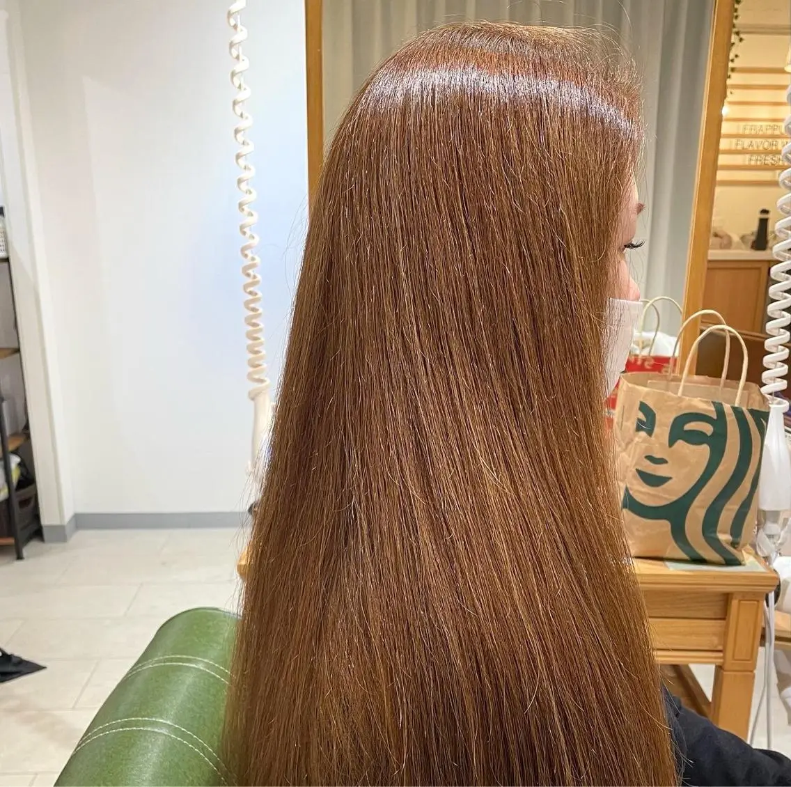 ロング カラー カット ヘアカラー トリートメント 過去一の柔髪ヘア 🌿einshairのヘアスタイル