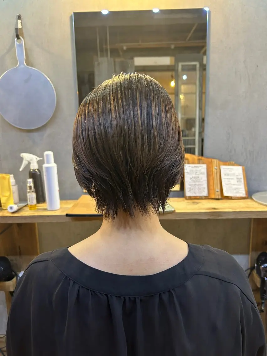 ショート hairlabo haru🌿ナナハのヘアスタイル