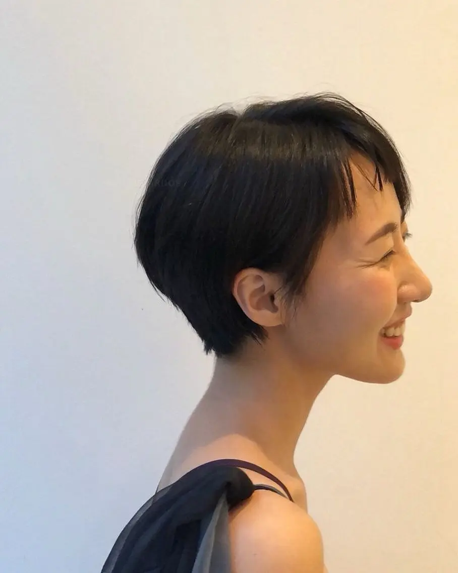 ショート ショートヘア 暖色/パーマ 🌼クニトウメイのヘアスタイル