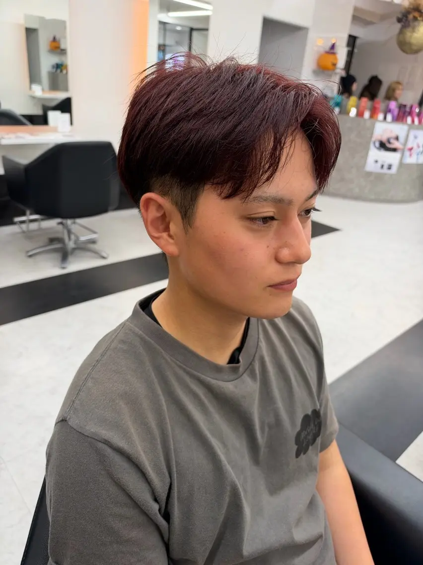 カラー メンズ ALEAP owl Wakanaのヘアスタイル