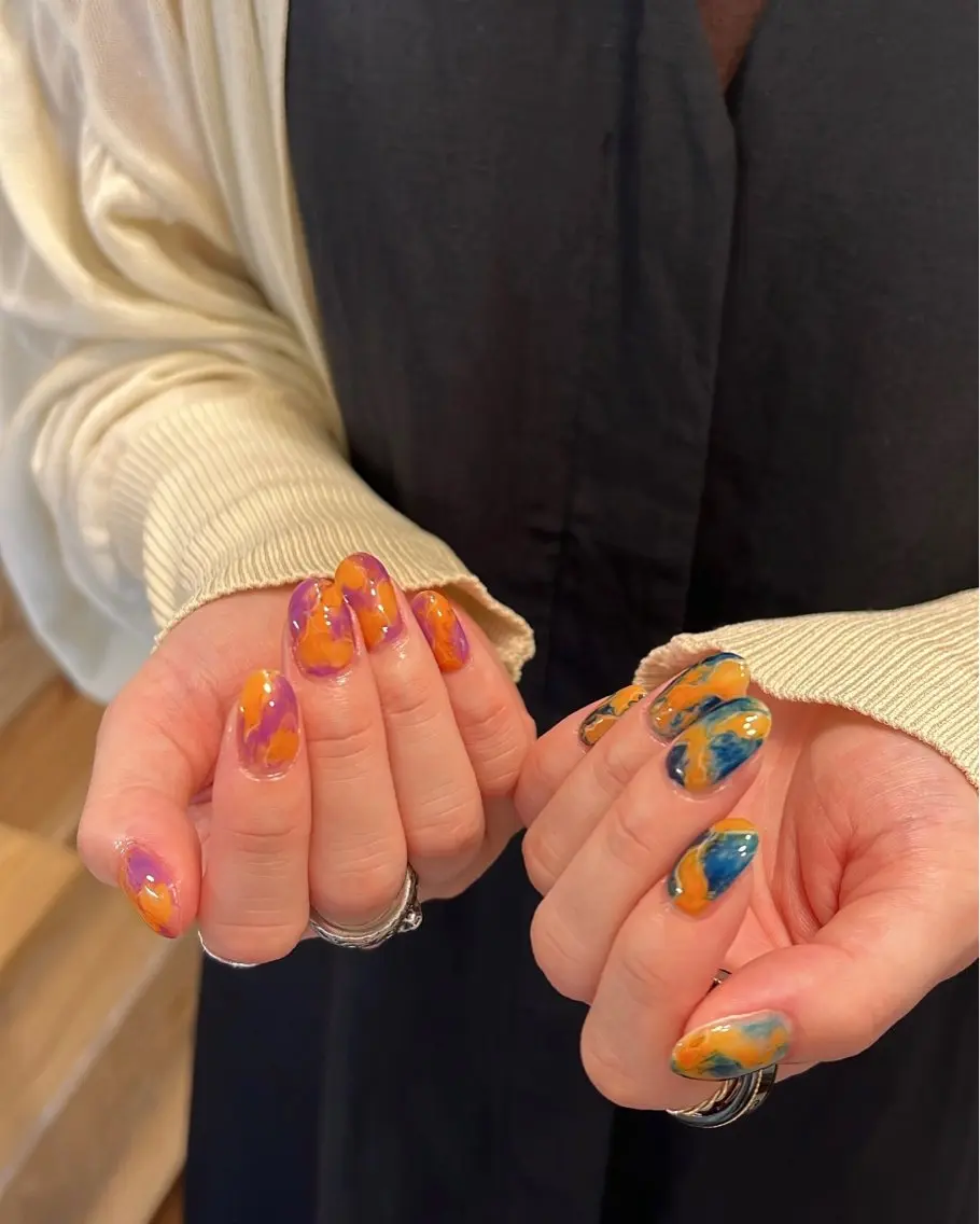 ネイル ハンドネイル フットネイル ハンドケア Miyagi Asamiのネイルデザイン