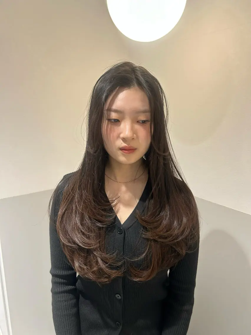 ロング トリートメント 髪質改善/艶カラー MISATOのヘアスタイル
