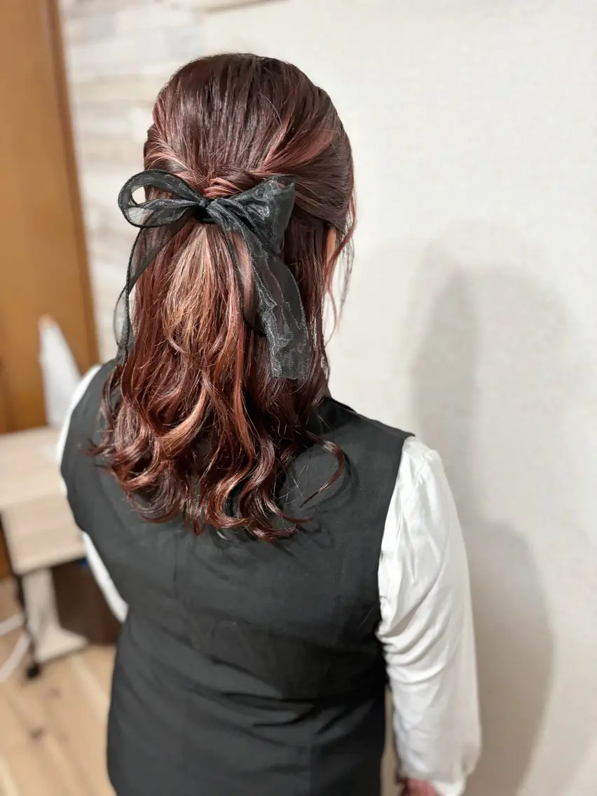 ヘアアレンジ ヘアセット hair salon【クラン】のヘアスタイル