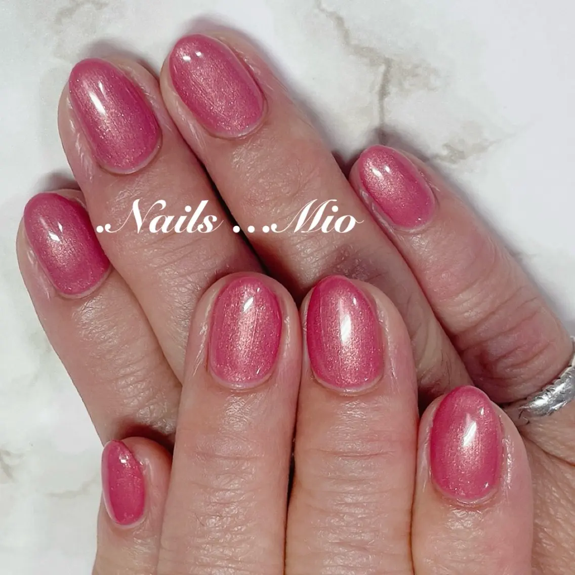 ネイル ジェルネイル ワンカラーネイル .Nails Mio 赤羽西ネイルサロンのネイルデザイン