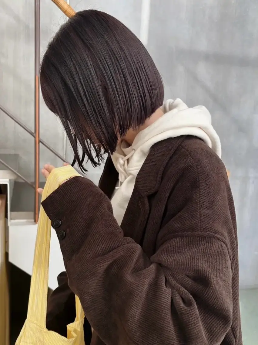 ショート カット ヘアカラー 🍑透明感hair ・NENE🍑のヘアスタイル