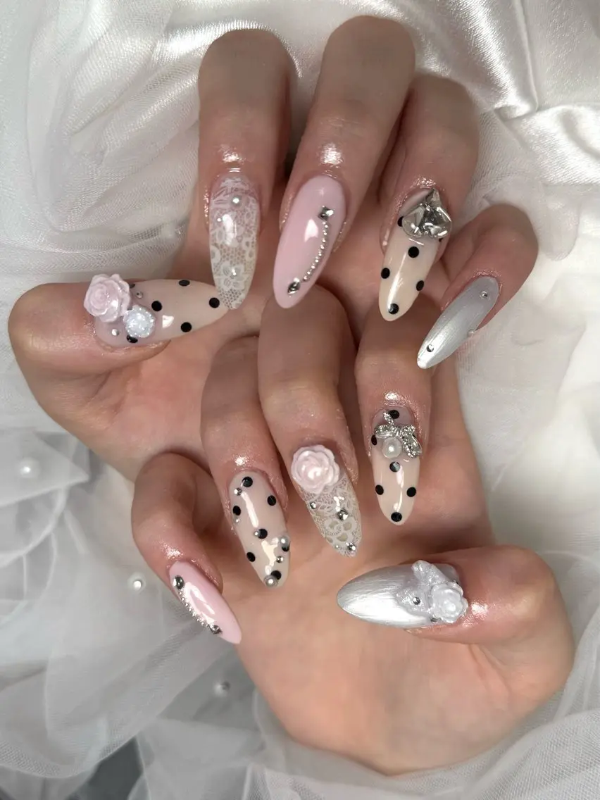 ネイル ハンドネイル salon luge あめ🍬のネイルデザイン