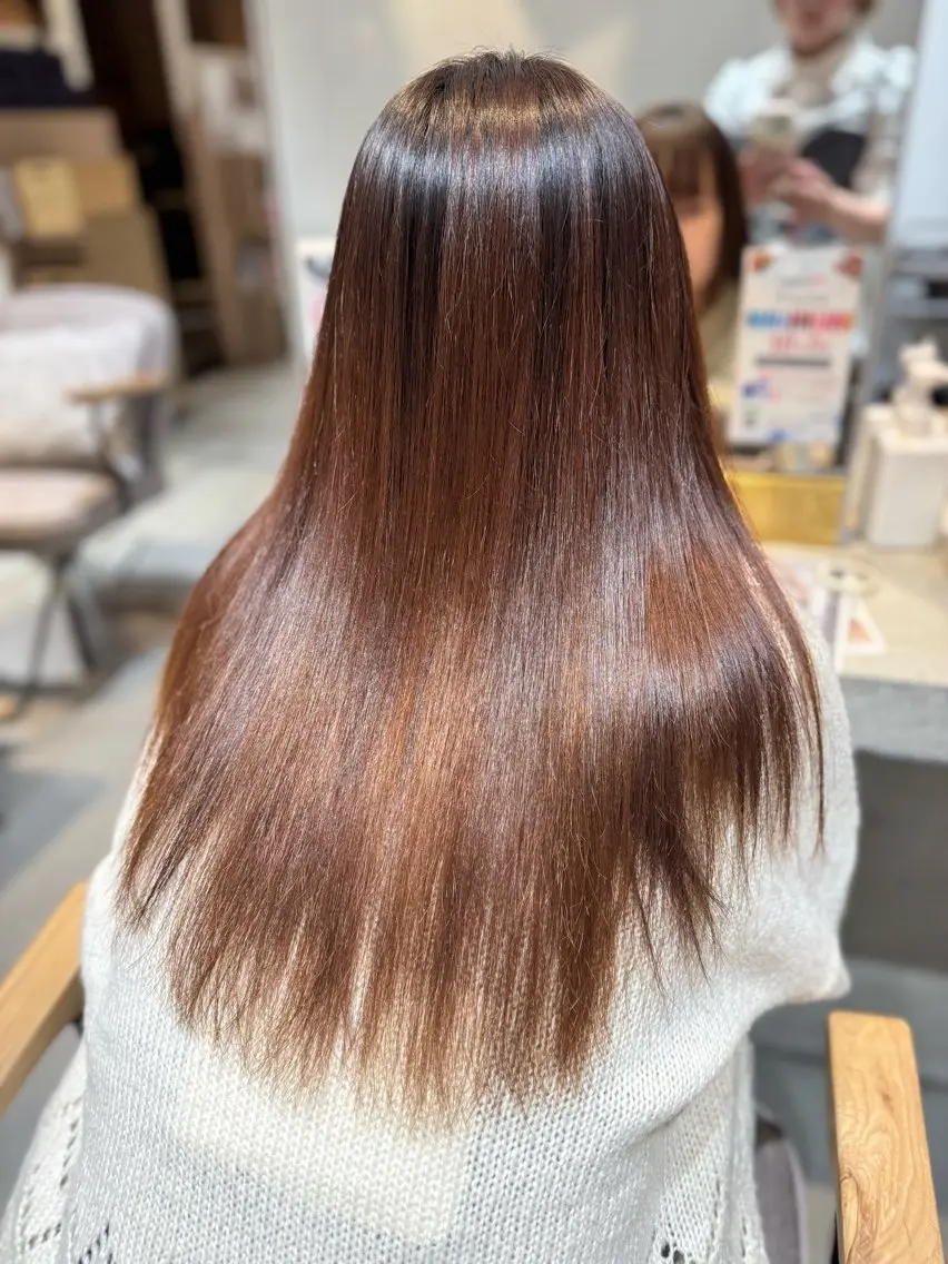 ロング 髪質改善 Fizelle福島 Honokaのヘアスタイル