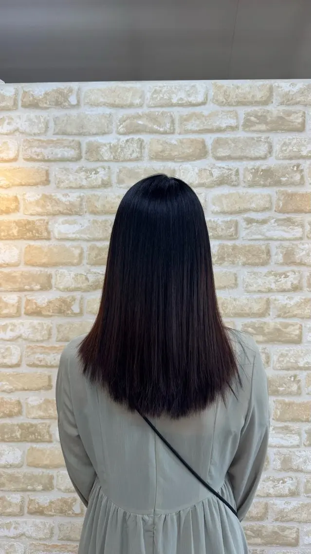 ロング 縮毛矯正 トリートメント 縮毛矯正 英斗 ひでとのヘアスタイル