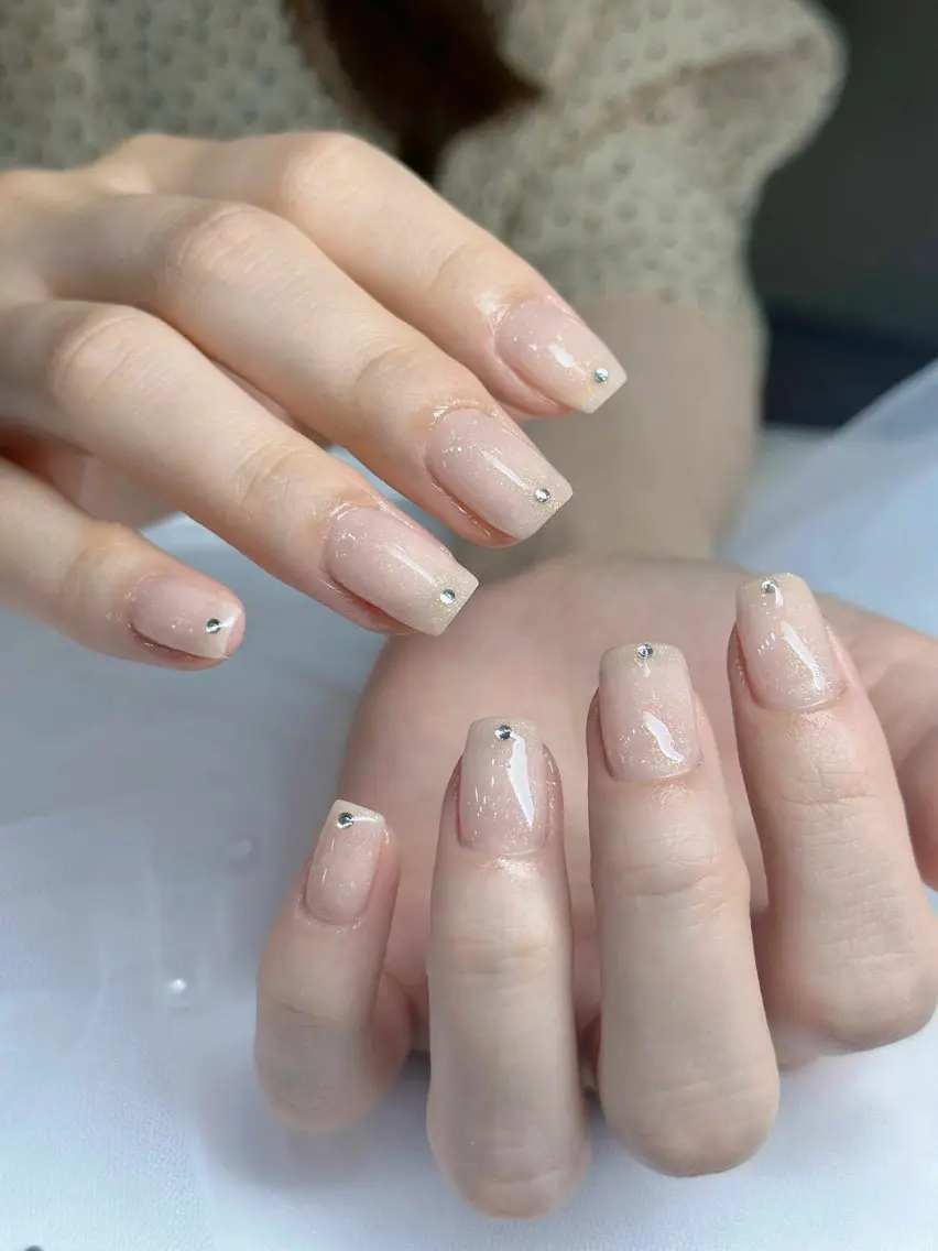 ネイル ワンカラーネイル ハンドネイル sora ❄️のネイルデザイン
