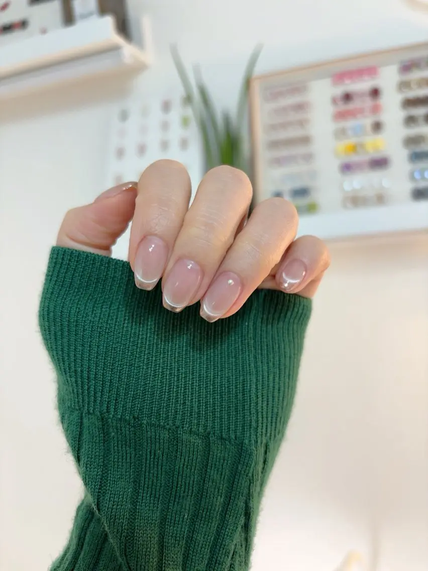 ネイル フレンチネイル マグネットネイル ミラーネイル ハンドネイル ♡CELEBRAIL YUKI♡のネイルデザイン