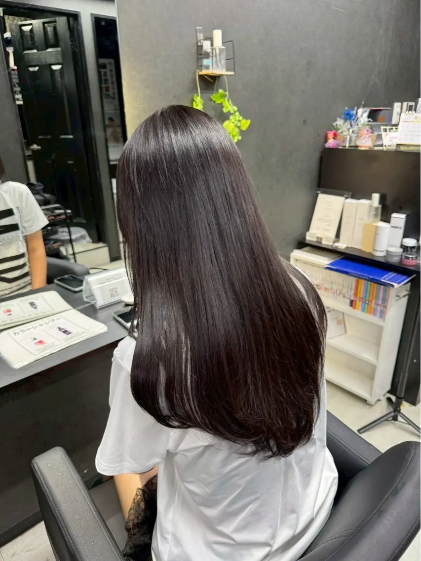カラー みやした えりのヘアスタイル