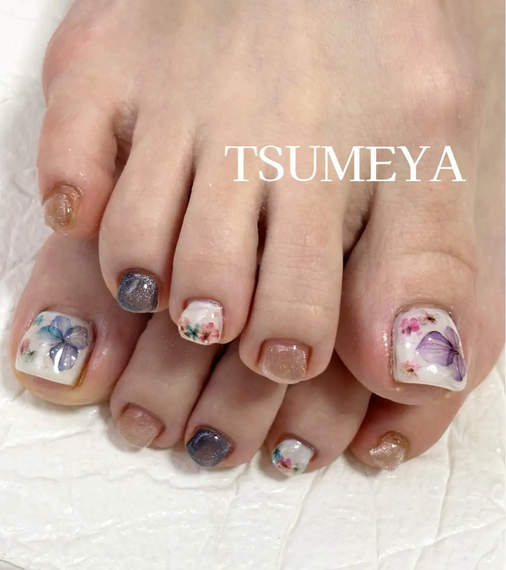 ネイル フットネイル _TSUMEYA _のネイルデザイン