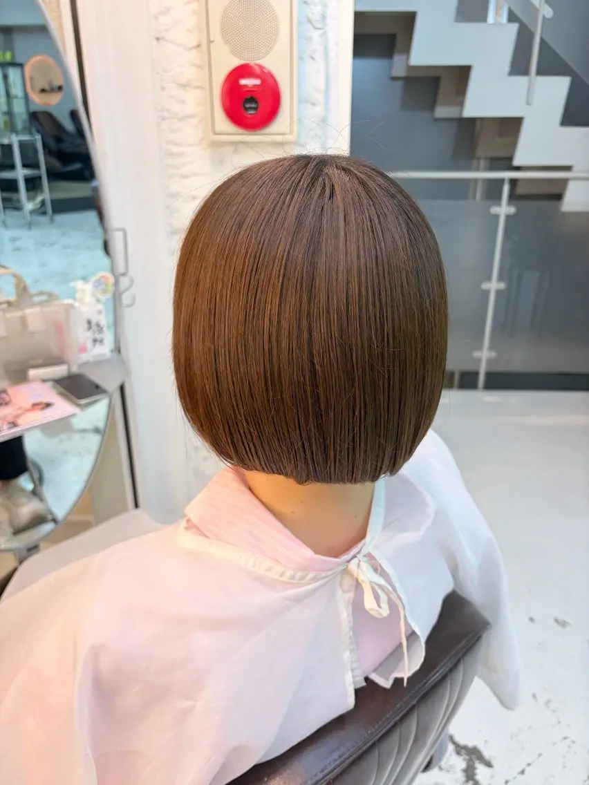ショート ヘアカラー トリートメント 🎀保崎 莉子🩰のヘアスタイル