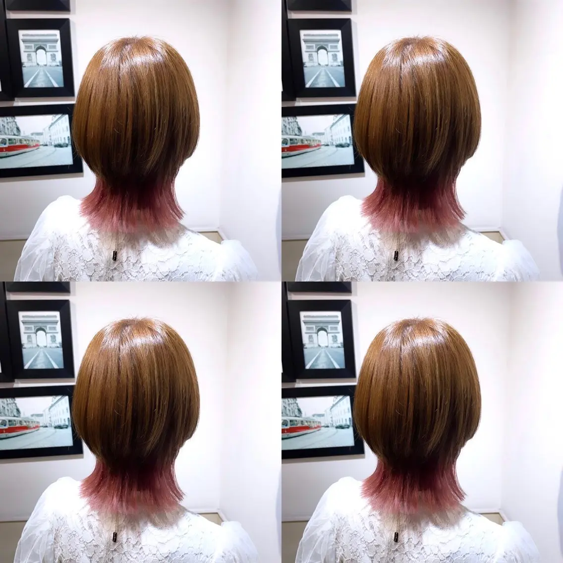 ショート カラー ピンクカラー 🌟トップデザイナー 高橋🌟のヘアスタイル