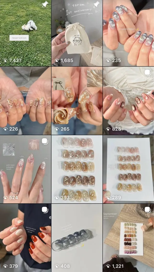 ネイル torom yukiのネイルデザイン