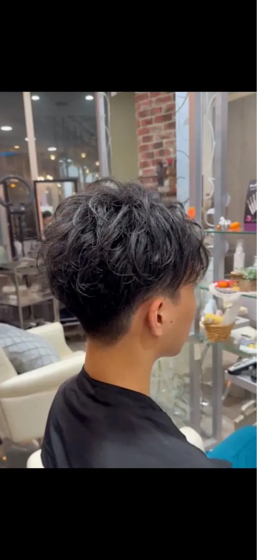 パーマ メンズ メンズパーマ カット パーマ ✨似合わせ特化美容師 WILL上村　拳吾のヘアスタイル