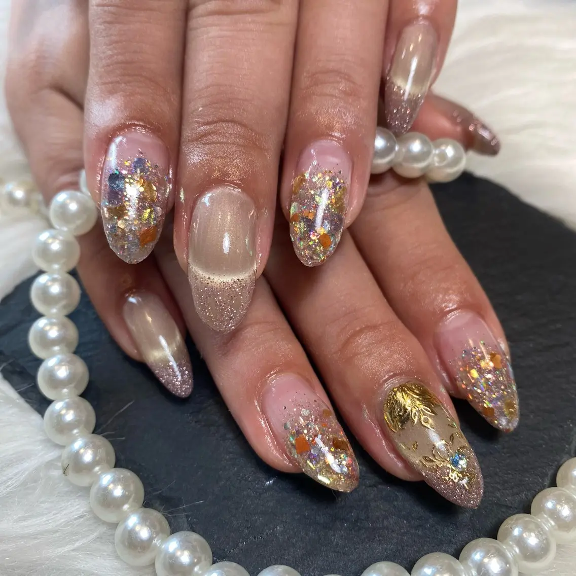 ネイル ハンドネイル FREEME 🌼アビのネイルデザイン