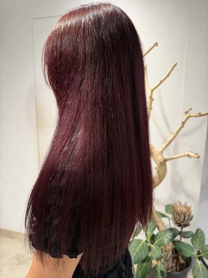 ロング ヘアカラー トリートメント ヘッドスパ メンズカットカラー/ ヘッドスパ☾/ユナのヘアスタイル