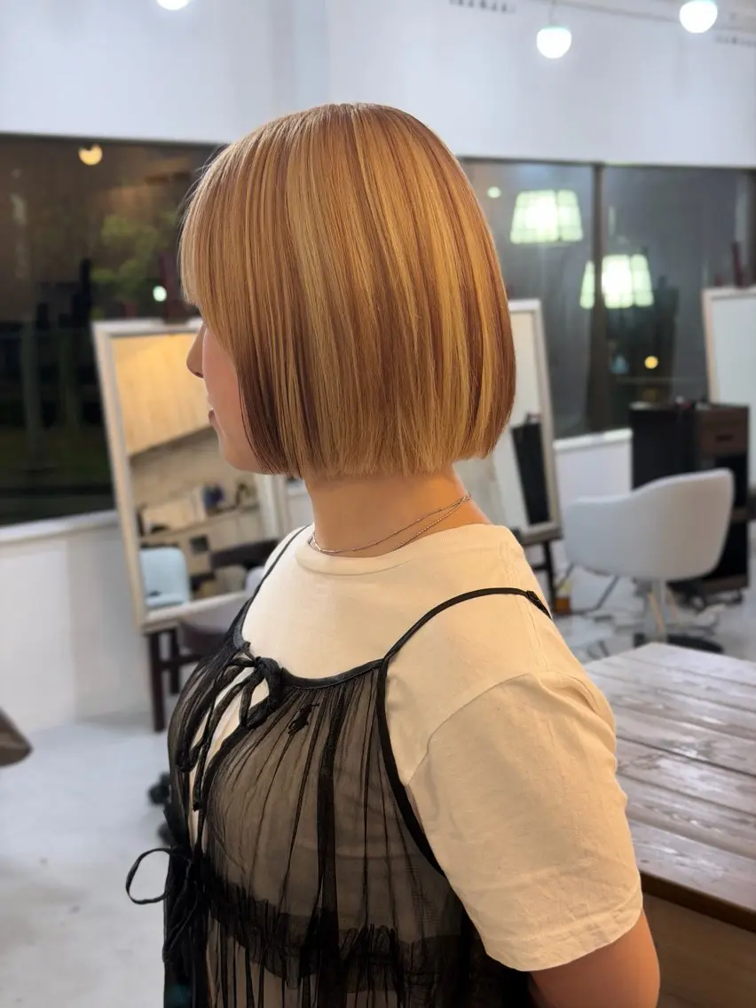 ショート 楠原 透羽のヘアスタイル