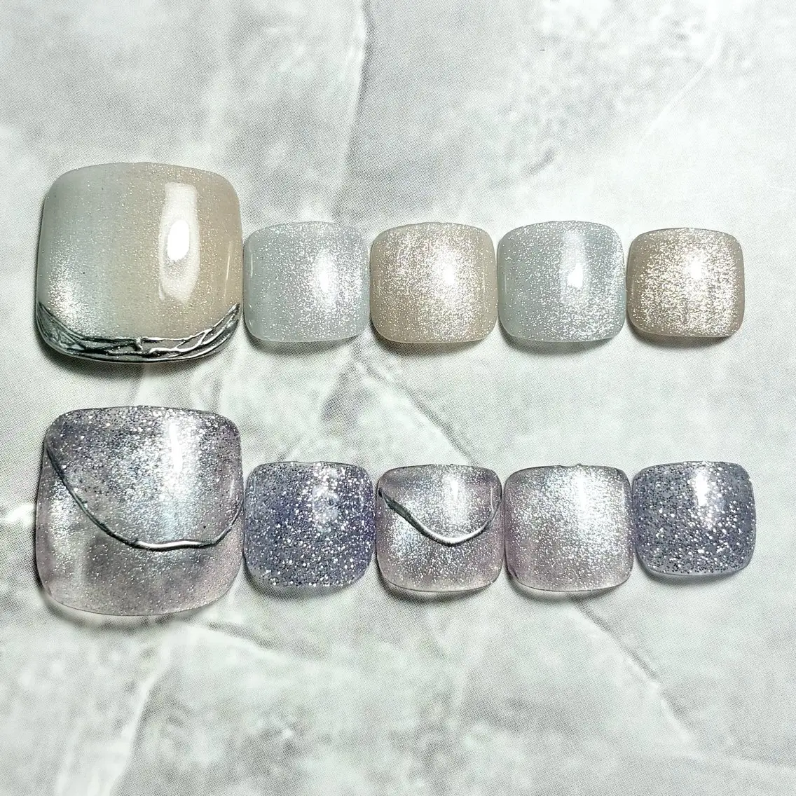 ネイル アートネイル フットネイル フットネイル nailsalon liccáのネイルデザイン