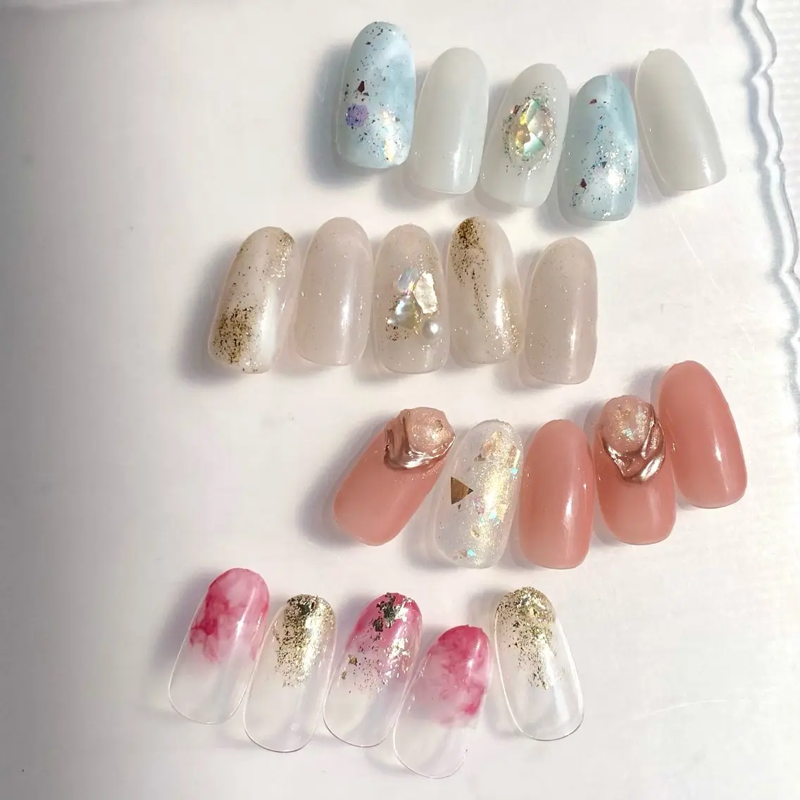 ネイル ニュアンスネイル ハンドネイル Aoi💅🏻 表参道のネイルデザイン