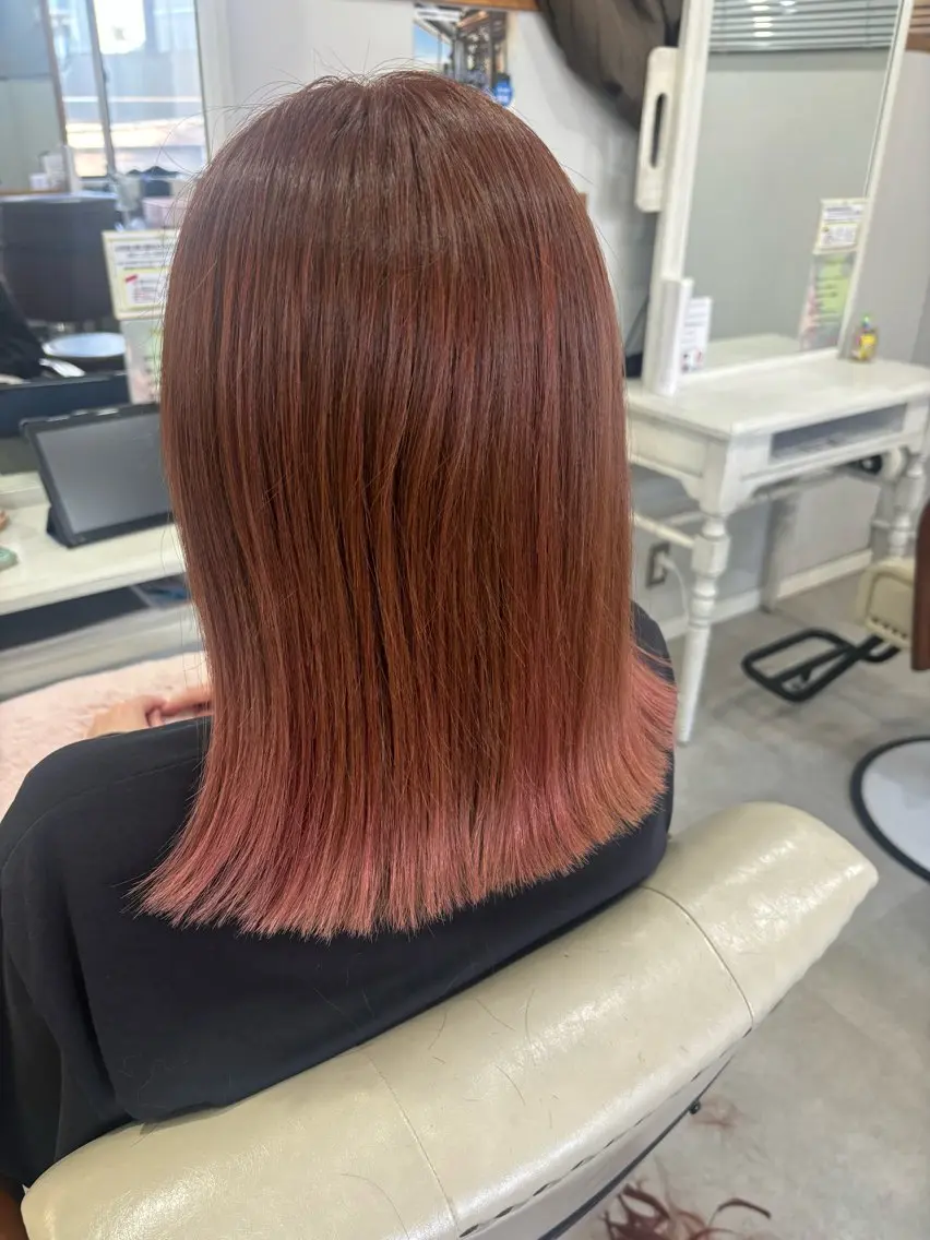 カラー ヘアカラー トリートメント 艶髪🫧透明感 🦄岡庭春菜🎀のヘアスタイル