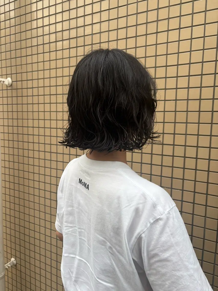 ショート パーマ トリートメント hitomi 今泉美容師のヘアスタイル