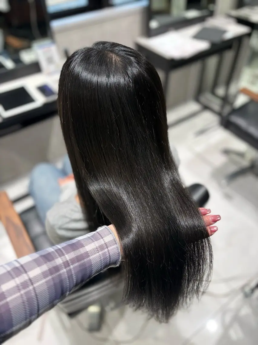 ロング ヘアカラー ハルカ🌷ナチュラル 盛れ/韓国ヘアのヘアスタイル