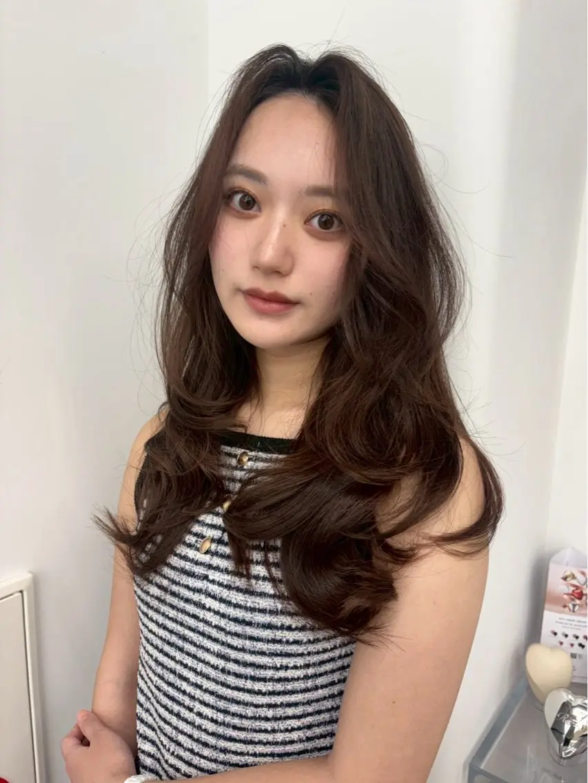 ロング トリートメント 透明感×艶カラー🫧 SACHIKA💫のヘアスタイル