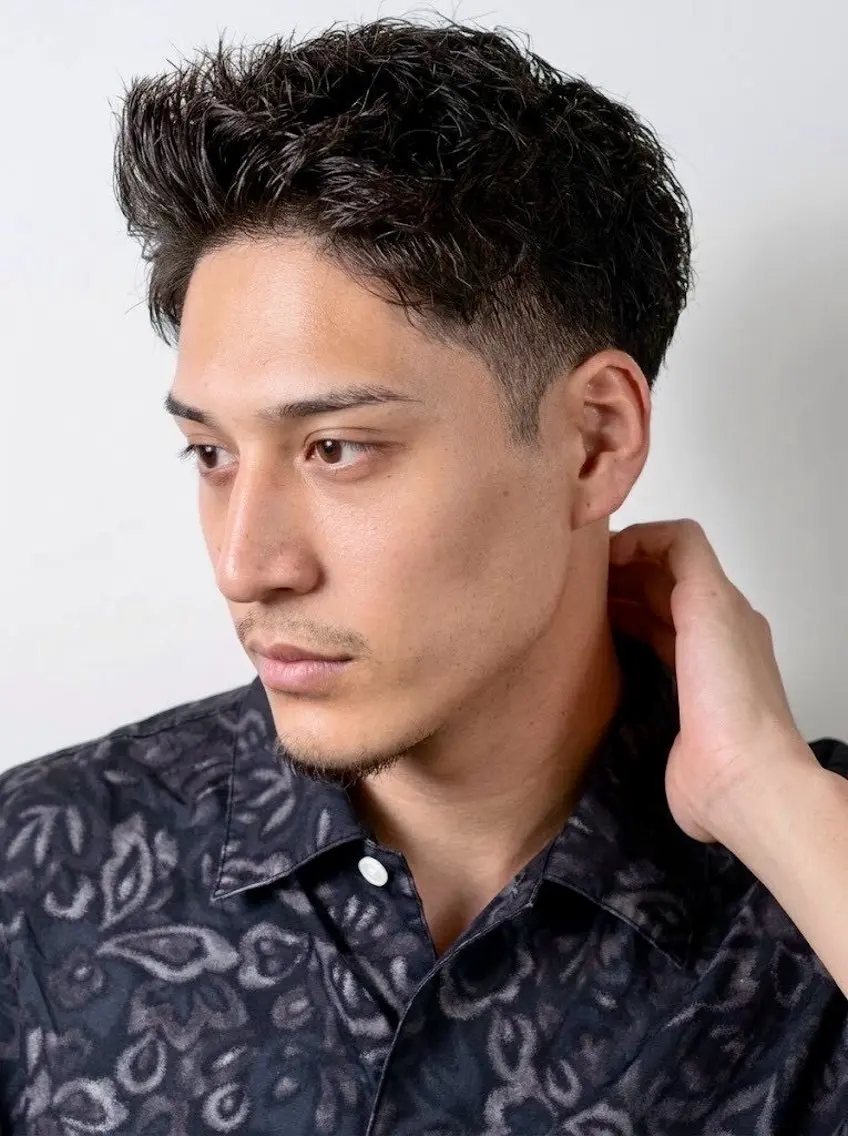 ショート メンズ カット ひらお あおとのヘアスタイル