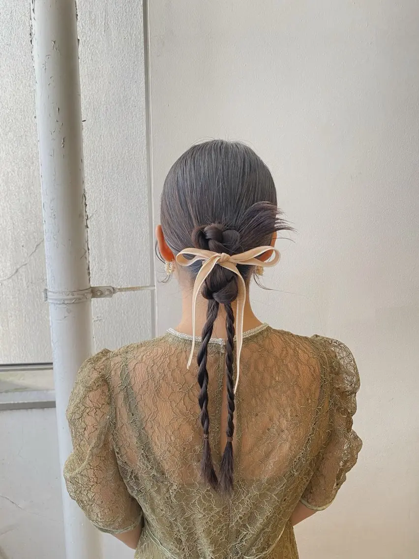 ヘアアレンジ フレンチボブパーマ Yuukiのヘアスタイル
