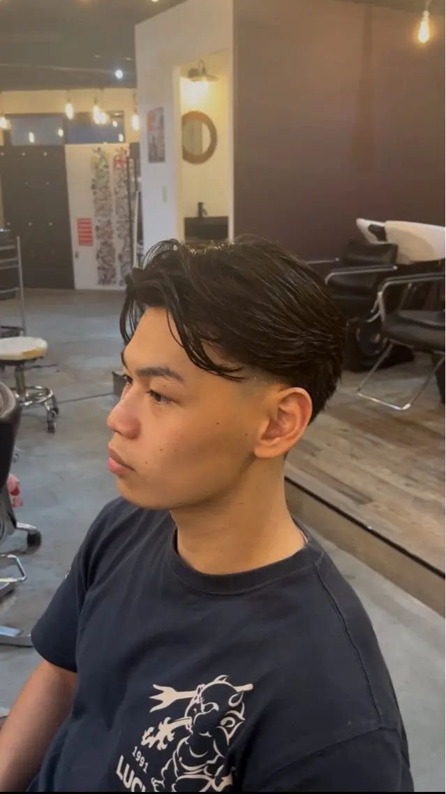 ショート パーマ メンズ 海外風メンズ🇺🇸 💈N.Yuto💈の眉毛・アイブロウイメージ
