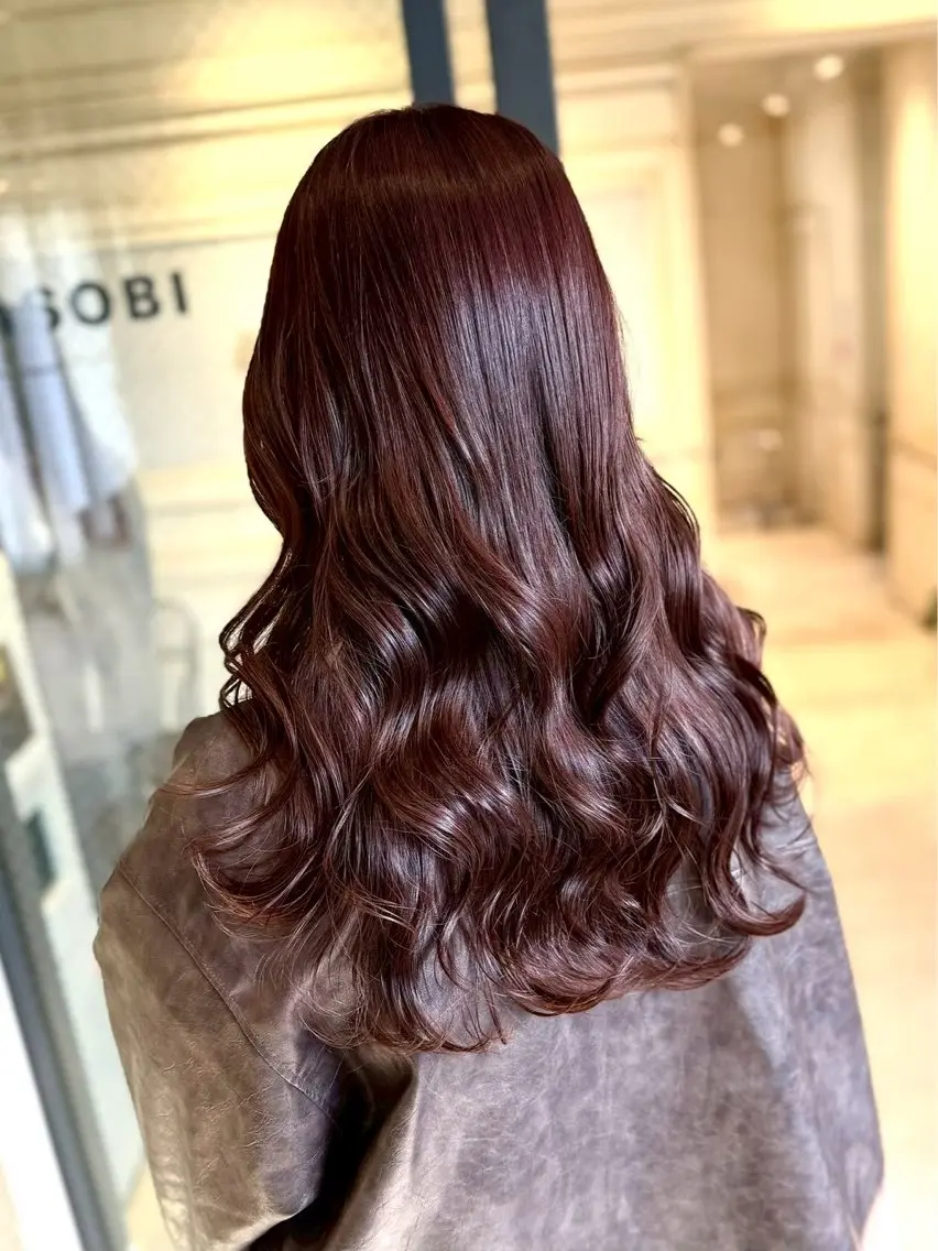 カラー ヘアカラー トリートメント 💙透明感艶カラー/ ゆうな💙のヘアスタイル