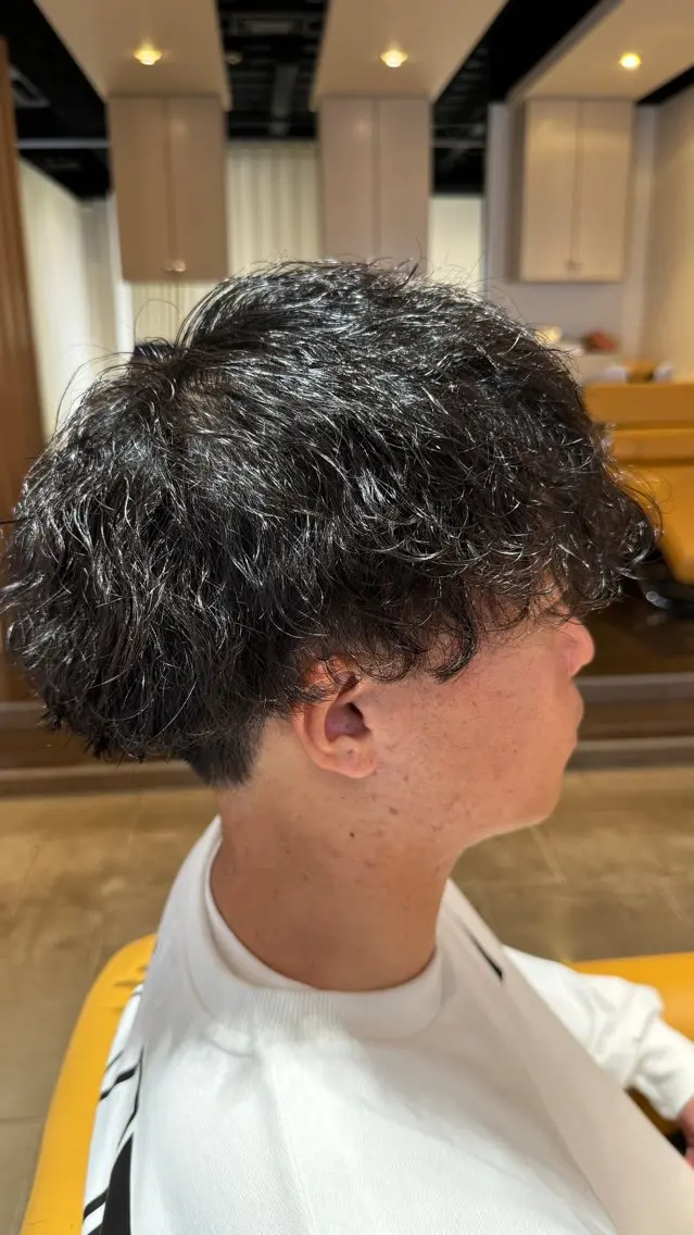 パーマ メンズ カット パーマ RYOTA / 泉中央のヘアスタイル
