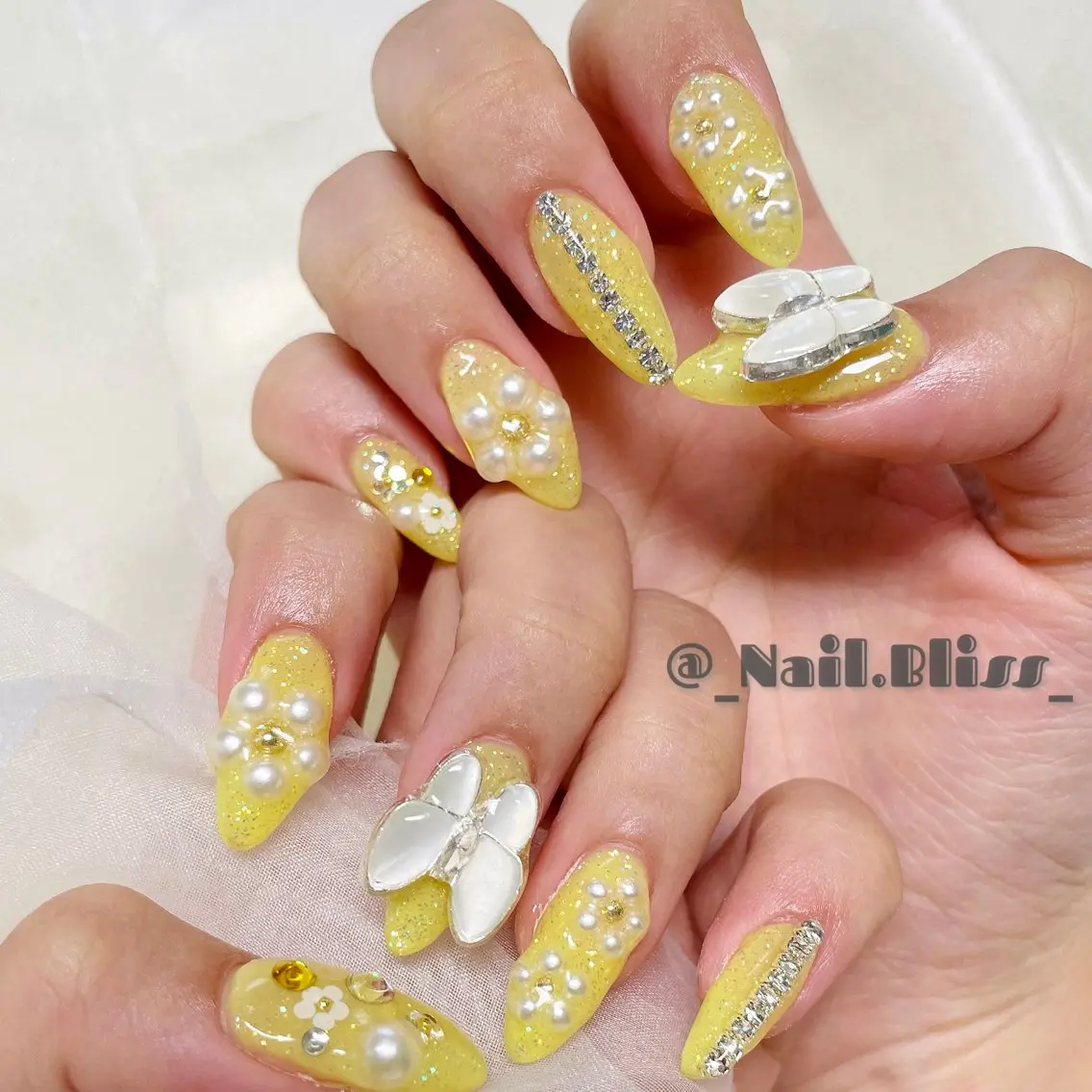 ネイル 持ち込み ハンドネイル NAIL BLISSのネイルデザイン