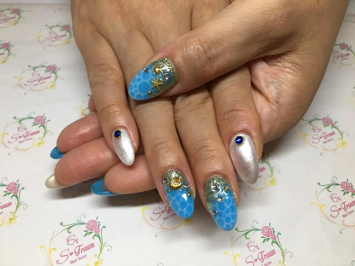ネイル 夏ネイル Nail Salon S-Traumのネイルデザイン