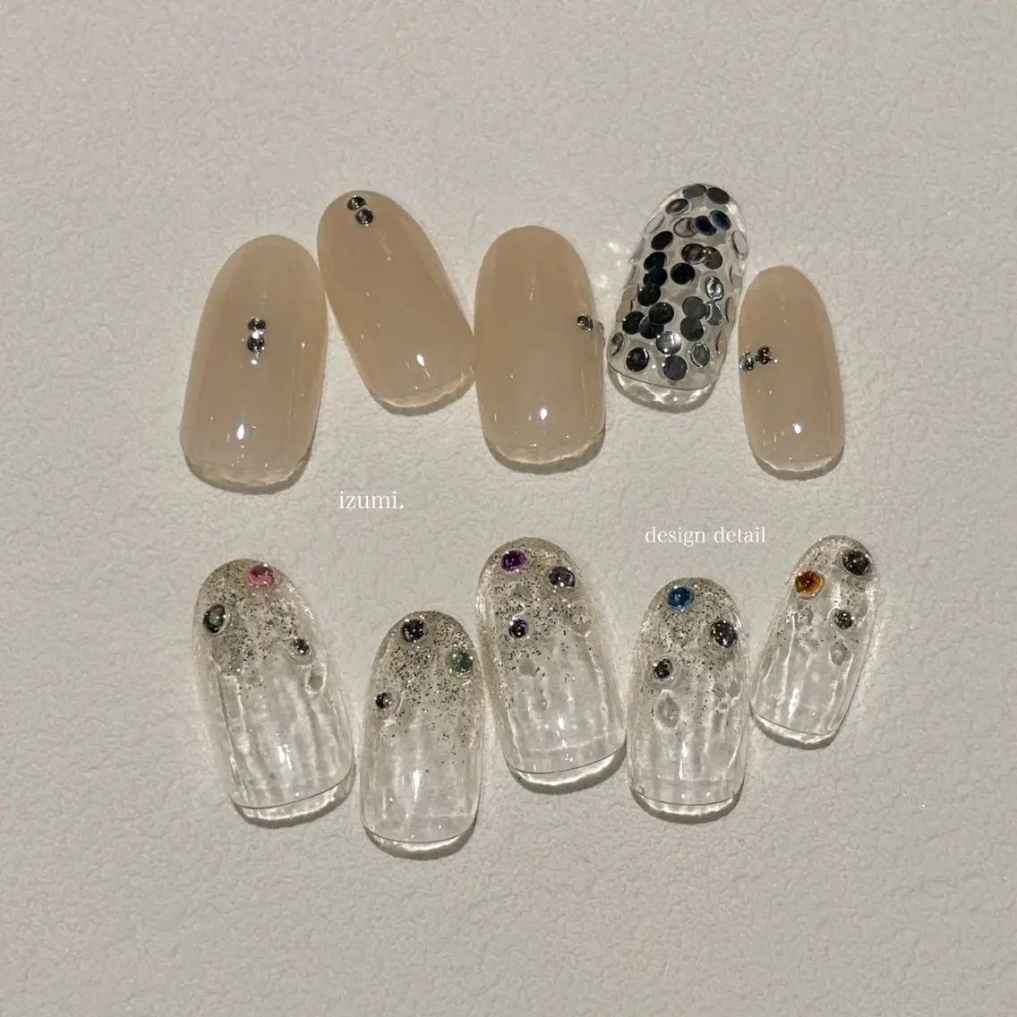 ネイル ハンドネイル IZUMIꕤnail 堺筋本町｜心斎橋のネイルデザイン