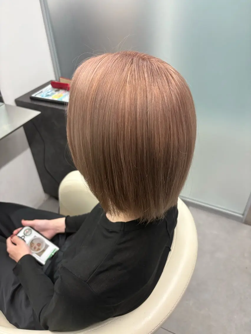 ミディアム カラー ヘアカラー TheEctilo 江坂Yoshimi✨のヘアスタイル
