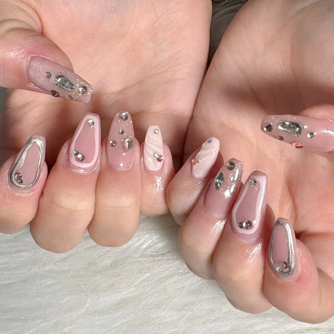 🈹 6/3.4  限定 💅やり放題ネイル💅  【画像持ち込み🍒´-】  【オフありOK👍🏻⟡.·】の写真