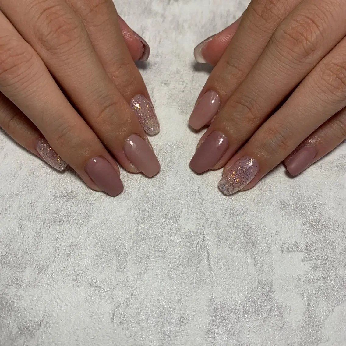 ネイル ラメ(グリッター) マットネイル Li aile eye&nailのマツエク・マツパデザイン
