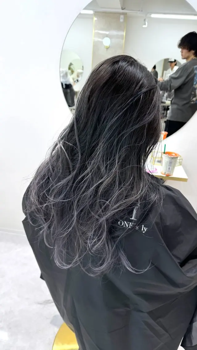 ロング ヘアカラー トリートメント ヘアセット "必ず可愛く” TAKUTOのヘアスタイル