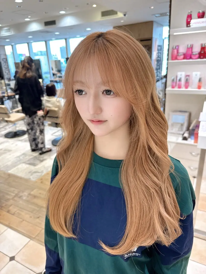 ロング 新宿/レイヤー 透明感🎨田嶋翔真のヘアスタイル