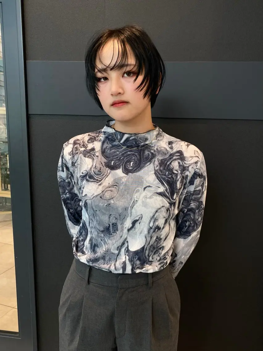 ショート カラー カット ヘアカラー トリートメント mai / linoah˚✧のヘアスタイル